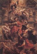 Peter Paul Rubens The Peaceful Reign of King Fames i (mk01) Spain oil painting artist